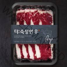 더숙성한우 산지직송 차돌양지 2등급 구이용 (냉장), 200g, 1개