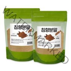 순수 100% 침향 가루 파우더 먹는 법 방법 인도네시아 친향 분말 100프로 무첨가 침항 가루 파우더 먹는 법 방법 침양 침한 칩향 나무 Aloeswood powder, 2개, 200g