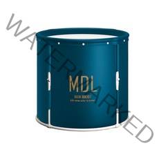 Roomxyd 간이욕조 1인욕조 반신욕조 원터치욕조 접이식욕조 목욕탕, 블루, 1개