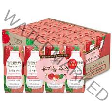 상하목장 유기농 주스 사과딸기케일, 125ml, 24개