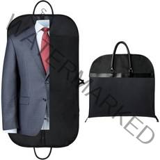 Vodiver 여행용 프리미엄 의류 가방 걸이식 의류 정장 가방 정장 코트 티셔츠 재킷용. 블랙 101.6cm40인치