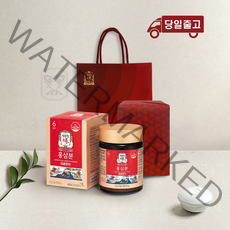 정관장 홍삼분 홍삼분말 인삼가루 90g 당일발송 쇼핑백증정, 쇼핑백 O, 1개