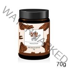 침향분말 가루 인도네시아 침향나무수지 100% 파우더 차 70g, 1개