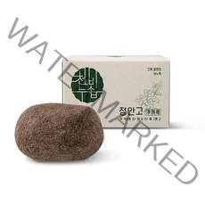 천비누솝 정안고 진액 고체 팩, 100g, 2개