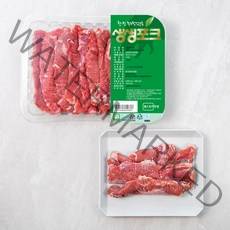 생생포크 한돈 무항생제 인증 갈매기살 구이용 (냉장), 300g, 1팩