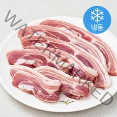 데일리이츠 MAUM 오스트리아산 삼겹살 구이용 12mm (냉동), 1kg, 1개