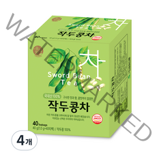 우리차 작두콩차, 1g, 40개입, 4개