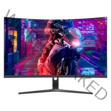 빅트랙 68.58cm FHD 리얼 165Hz 커브드 게이밍 모니터 블랙, 27CM16501(일반)