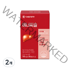 대웅제약 에너씨슬 밀크씨슬 간건강, 2개, 21g