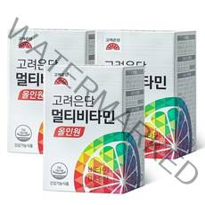 고려은단 멀티비타민 올인원, 60정, 1,560 mg, 3개