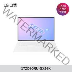 2023 LG전자 그램 대학생 사무용 노트북 17ZD90RU-GX56K, Free DOS, 16GB, 256GB, 코어i5, 스노우화이트