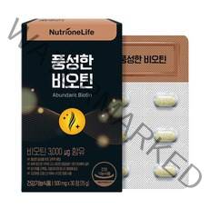 뉴트리원 풍성한 고함량 비오틴, 30정, 1개