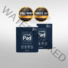 냄새잡는 프리미엄 욜로홀로 배변패드 챠콜 대형 21매x2팩 총42매(80g/Sap30), 단품