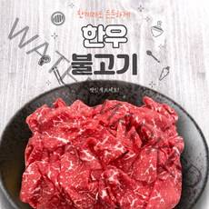 [당일발송] 고기노하우 1등급 한우 불고기 1kg 1p (냉장), 1세트