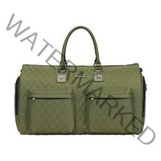 Modoker 컨버터블 가죽 의류 가방 여행용 휴대용 의류 가방 방수 의류 더플 백 남성 여성 비즈니스 선물 2 in 1 걸이식 슈트케이스 수트 여행 가방 다크 브라운.