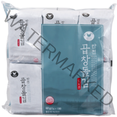 만전김 만전 곱창돌김 12p, 60g, 1개