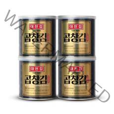 대천김 곱창 캔김 4캔, 1세트