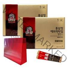 정관장 홍삼정 에브리타임 밸런스 20포(3세트) + 쇼핑백, 10ml, 40포, 10ml
