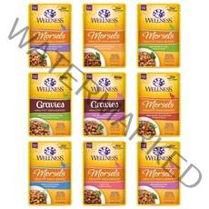 웰니스 코어 인덜전스 머셀 그레이비 슈레드 고양이주식캔 85g 고양이 습식사료, 6개, 슈레드 닭고기와 칠면조 85g