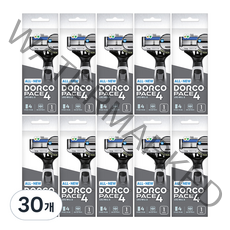 도루코 ALL NEW 페이스 포 4중날 일회용 면도기 FRC100-1P, 1개입, 30개