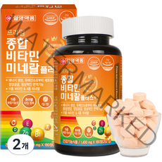 일양약품 프라임 종합비타민미네랄 플러스 영양제, 180정, 2개