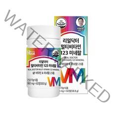 리얼닥터 멀티비타민 123 미네랄 980mg*60정, 2박스