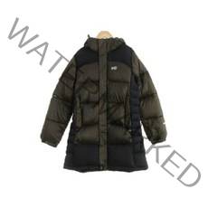 밀레 카키 구스다운 롱패딩점퍼 여자 S 9512