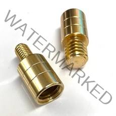 바다 민물 스텐 낚시 뜰채대 해루질 뜰채 작살 수초제거기 수초낫 부싱 붓싱, 01.호환젠더8(볼트)-12mm