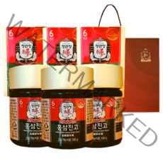 정관장 6년근 홍삼정 홍삼진고 300g+쇼핑백 부모님 면력 명절 선물세트(100g 3세트). 1개, 1세트