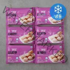 싱글팩토리 한입 김치만두 (냉동), 168g, 6개