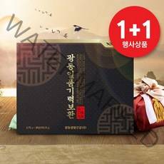 광동일품기력보환 30환 종근당 침향환 침향단 효능 공진단경옥고상자(별도), 특가[1+1]광동일품기력보환 60환, 1개