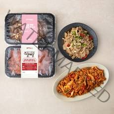 곰곰 한돈 매콤한 제육 볶음 + 곰곰 한돈 간장맛 불고기, 1600g, 1세트