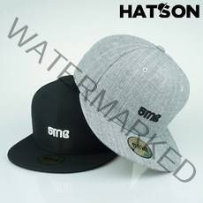 [햇츠온]J3SM302 HatsON SMB 브랜드 남자 여자 무지 작은 로고 스냅백 패션 큰 야구 모자 AD