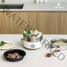 디온리 올인원 캠핑 멀티쿠커 3in1 원룸 계란찜기 전기그릴 NJM221CW