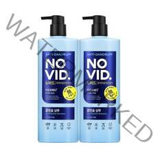 노비드 아유르베다쿨멘솔 샴푸, 2개, 700ml