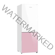 캐리어 클라윈드 KRNC250PSM1 250L 파스텔 글램글라스 핑크 콤비냉장고
