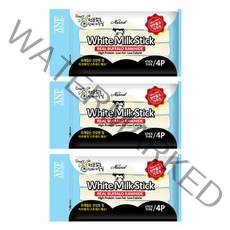 ANF 화이트 밀크스틱 강아지껌 4p, 밀크맛, 3개입