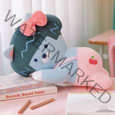 카카오프렌즈 빼꼼 샤이 베이비 필로우 네오 인형쿠션, 혼합색상