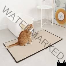 starcat 사막화방지 특대형 고양이 모래매트, 크레용