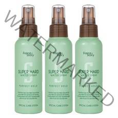 포레스트스토리 슈퍼 하드 워터 스프레이, 3개, 100ml