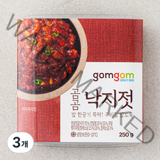 곰곰 낙지젓, 250g, 3개