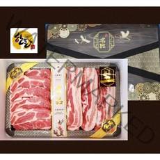 한돈 선물세트 삼겹살+목살 1.2kg 고기선물세트 (냉장) 명절 설날 추석 이바지 선물용