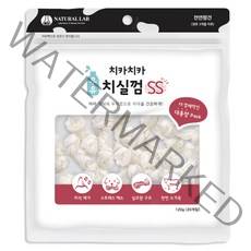 치카치카 강아지간식 우유 치실껌 SS, 1개