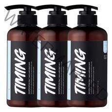큐어실드 타이밍 EP 04 비듬 지루성 두피염 샴푸, 500ml, 3개