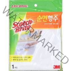 쓰리엠 스카치브라이트 순면행주 플러스, 1개