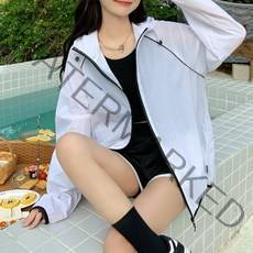 여성 후드 집업 점퍼 바람막이 데일리 아우터 캐주얼