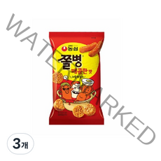 쫄병스낵 매콤한맛, 82g, 3개