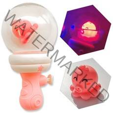 바이주주 미니 물총 워터건 물놀이 피규어 여름 LED, 문어 물총