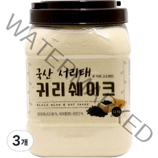태광선식 국산서리태로 더욱 고소해진 귀리쉐이크, 1.2kg, 3개