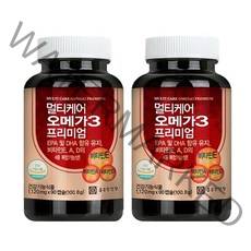 종근당건강 멀티케어 오메가3 프리미엄, 100.8g, 2개